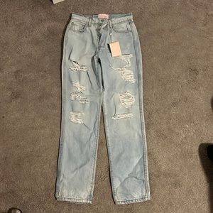 Revice Ripped light wash jeans